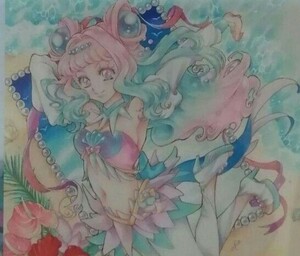 トロピカルージュプリキュア　キュアラメール　イラスト