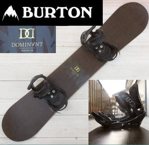 スノボー☆BURTON　DOMINANT　159cm　mission 　 バイン付　