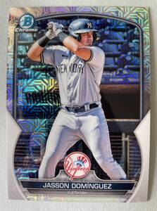 TOPPS 2023 BOWMAN MEGA BOX #BCP-18 MOJO reflector chrome JASSON DOMINGUEZ ジェイソン・ドミンゲス ヤンキース New York YANKEES