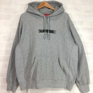 Supreme シュプリーム 23AW MOTION LOGO モーションロゴ フーディ パーカー SIZE: M グレー MH632024092907