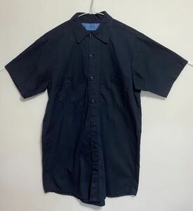 状態良好　CINTAS 半袖ワークシャツ サイズ　S USA アメリカ　アメカジ　バイカー　/ DICKIES RED KAP