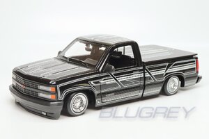 マイスト 1/24 シボレー 454 SS ピックアップ 1993 ローライダー ブラック Maisto Chevrolet Lowrider MiJo限定