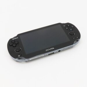 ○【SONY ソニー】PS Vita Wi-Fiモデル + メモリーカード16GB PCH-1000 クリスタルブラック