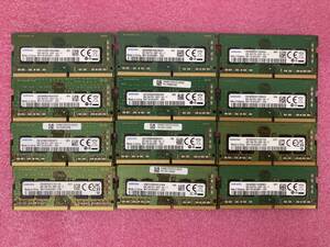 [12枚セット、合計：96GB」 Samsung 8GB 1Rx8 PC4-2400T-SA1 、中古動作品