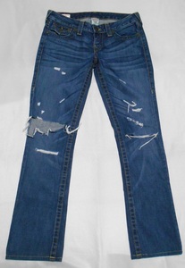 TRUE RELIGION トゥルーレリジョン BILLY-DARK HOLLOW FIRST EDTION　デニムジーンズ　5000本限定　米国製　W28