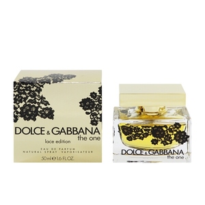 ドルチェ＆ガッバーナ ザ ワン レース エディション EDP・SP 50ml 香水 フレグランス THE ONE LACE EDITION DOLCE＆GABBANA 新品 未使用