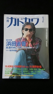 月刊カドカワ 浜田省吾 桜井和寿　ライブ写真　CHAGE ASKA　小沢健二　徳永英明　Mr.Children　AIR LUNA SEA　ウルフルズ　つんく♂　即決