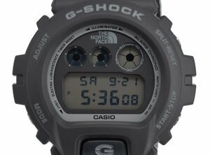 [未使用品] 稼働品【CASIO】カシオ G-SHOCK×Supreme×THE NORTH FACE トリプルネーム DW-6900NS-1JR 箱 保証書付 未使用品