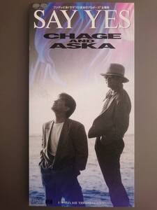 【8cm CD】CHAGE&ASKA / SAY YES■1991年 オリコン年間2位■フジテレビ系ドラマ「101回目のプロポーズ」主題歌