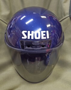 SHOEI J-MAX ジェットヘルメット Lサイズ 59.60㎝ とても古いSHOEIのジェットヘル リペアベース 