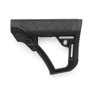 【ダニエル・ディフェンス】COLLAPSIBLE BUTTSTOCK - BLACK ミルスペックチューブ対応 M4/AR-15用(21-091-04179-006)