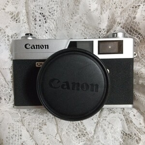 昭和レトロ Canon QL17 キャノン一眼レフカメラ フィルムカメラ 本革ケース付き 激安