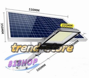 高品質★1500W街灯ソーラーライト屋外用 防水 高輝度 自動点灯消灯　防犯ライト　玄関　庭　道しるべ ガーデンライト駐車場 照明
