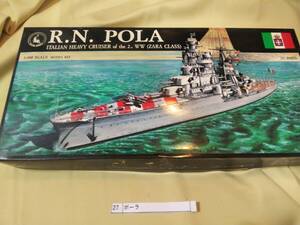 イタリア海軍　重巡洋艦　ザラ級　REGIA NAVE POLA ポーラ Incrociatore pesante Heavy Battle cruiser ITALIAN HEAVY CRUISER 1:400