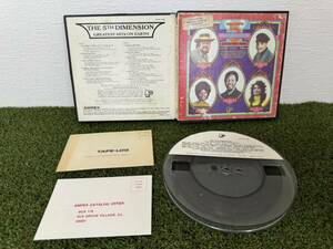 オープンリールテープ 4track 7-1/2 ips THE 5TH DIMENSION / THE GREATEST HITS ON EARTH