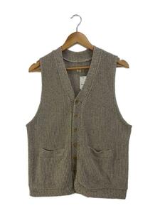 T.T(Taiga Takahashi)/KNITTED VEST/ニットベスト/38/シルク/アイボリー/504