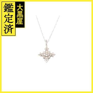 JEWELRY ジュエリー デザイン ネックレス K18WG ホワイトゴールド ダイヤモンド 0.15ct 【460】2141300305100