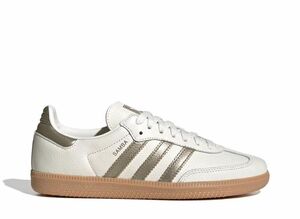 adidas Originals WMNS Samba OG "Off White/Cyber Metallic/Wonder Gold Metallic" 28.5cm IG1964