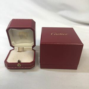 Cartier カルティエ 空箱 カルティエ指輪 カルティエリング 空箱　BOX 指輪用　リングケース　ジュエリーケース　C-b