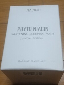 NACIFIC PHYTO NIACIN★ホワイトニングスリーピングマスク　スペシャルエディション10g増量