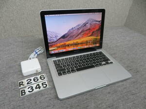 MacBook Pro A1278 究極PC◆ CS6＆Office付◆13.3型◆ PC1台で,ダブルmacOS & Windows10◆高性能Core i5 / 8GB / 高速SSD 512GB