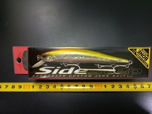 ボーン素材 エバーグリーン サイドステップ #N235/サイトフラッシュN 箱入り 菊元俊文 EG EVERGREEN SIDESTEP JERKBAIT NATURAL ABS MODEL