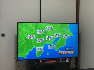 TOSHIBA REGZA 東芝レグザ　55J10 55インチテレビ