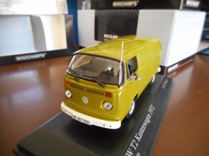 ★★1/43 ミニチャンプス フォルクスワーゲン T2 カステンワーゲン カーキ Minichamps VW T2 Kastenwagen 1972 Green★★