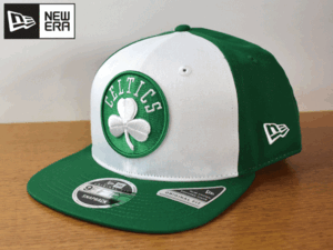 F06《未使用品》NEW ERA ニューエラ 9FIFTY ORIGINAL FIT【フリーサイズ】BOSTON CELTICS セルティックス NBA フラット 帽子 キャップ