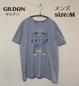 GILDAN ギルダン Tシャツ USA輸入古着 グレー M