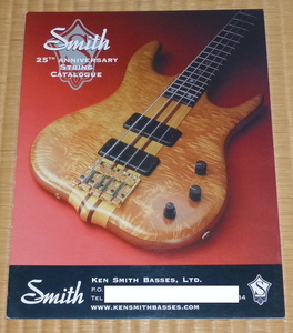 Smith 25th Anniversary String Catalogue ☆ Ken Smith ベースギター カタログ