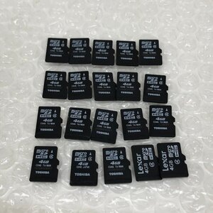 micro SDHC 東芝 Lexar 4GB 20枚 初期化済 241205SK750679