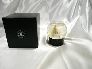 ☆CHANEL シャネル スノードーム 球径約 65mm ☆