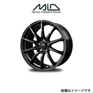 MID シュナイダー スタッグ アルミホイール 1本 MPV LY3P(18×7J 5-114.3 INSET48 ストロングガンメタ)SCHNEIDER STAG