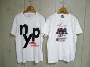 e6　AAA　Tシャツ2枚セット　PARTY15th　New　Year　Party2017　白　　66