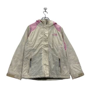 THE NORTH FACE ジップアップ マウンテンパーカー・ジャケット M ホワイト ピンク レディース 古着卸 アメリカ仕入 a511-5876