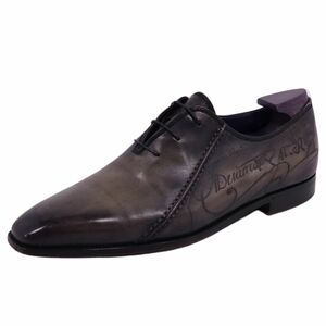 ベルルッティ Berluti レザーシューズ アレッサンドロスカーズ オックスフォード カリグラフィ メンズ 10(28cm相当) cf10dn-rm10r07409