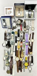 【DK 24035α】1円～ 腕時計 まとめ ジャンク含む 動作未確認 SEIKO NIKE G-SHOCK BABY-G TIMEX FOSSIL CITIZEN メンズ レディース 現状品 