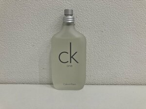 【I66959】Calvin Klein ck one カルバンクライン シーケーワン オードトワレ スプレー 香水 フレグランス 100ml 残量9割程 中古品