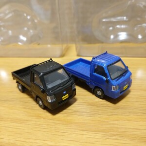 廃盤 SUBARU SAMBAR 青島 aoshima 塗装 スバル サンバー コレクション 軽トラ ミニカー 置物 飾り minicar truck car collection toy