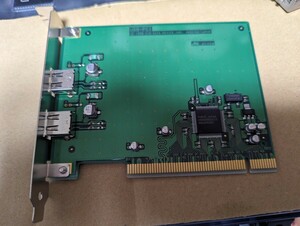 I-O DATA　増設ボード　USB-PCI 　動作未確認ジャンク