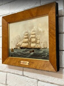 5250　1970年代　ビンテージ clipper ship HURRICANE お皿　WEDGWOOD レア　ウェッジウッド　磁器 コレクター　定価40万　イギリス　bbb