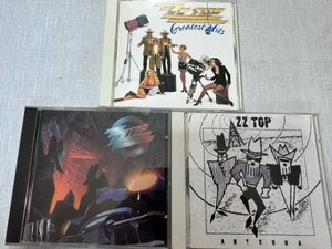 ZZ TOP・ZZトップ BEST&オリジナルアルバムCD3枚セット「GREATEST HITS」「RECYCLER」「ANTENNA」