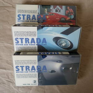 STRADA MOTOR CAR VIDEO MAGAZINE 1989/12, 1990/2, 1990/6