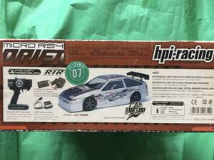 ☆★HPI マイクロ　RS4 DRIFT RTR☆トヨタ　スプリンター　AE86 トレノ 07☆★新品