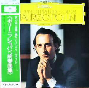 ポリーニ ショパン 24の前奏曲集 帯付国内盤 POLLINI CHOPIN 24 PRELUDES OP.28 1974 LP