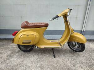 ★VESPA★ 50s / 100 / 125ET3用 スポーツシート　ブラウン　カフェレーサー