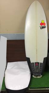 アルメリック OCEAN WORKS SURFBOARD サーフボード ボード 長さ約185cm キャリーカバー付き マリンスポーツ 24-32