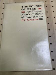 P. F. ストローソン　原書　ハードカバー　ジャケット付き　意味の限界　THE BOUNDS OF SENSE 再版