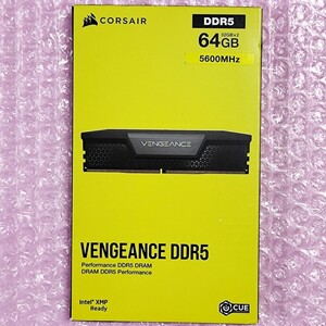 【動作保証】CORSAIR VENGEANCE DDR5-5600 32GB 2枚 (計64GB) CMK64GX5M2B5600C40 / その② (DDR5 5200 6000 6400)